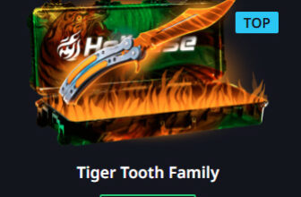 Tiger Tooth Family Case